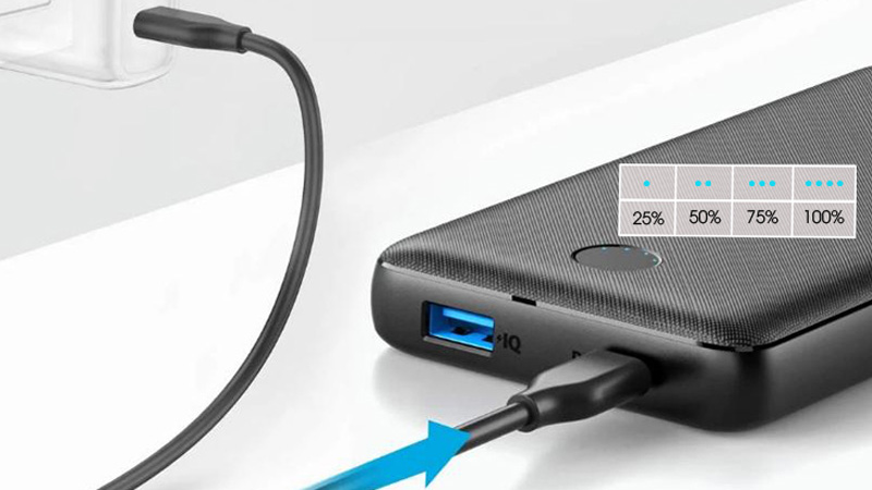 Dung lượng của pin sạc dự ph&ograve;ng cần ph&ugrave; hợp